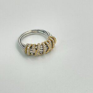 David Yurman Helena Ring with Diamonds & 18k Gold